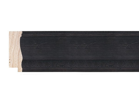 Gemini Wood Moulding - CHARCOAL EMBOSSED