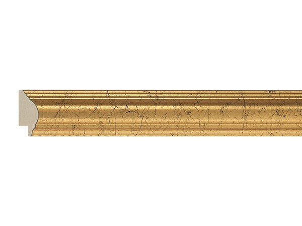 Gemini Wood Moulding - GOLD ROUND TOP