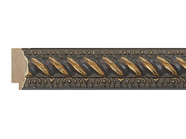 Gemini Wood Moulding - ROPE GOLD