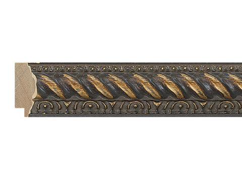 Gemini Wood Moulding - ROPE GOLD