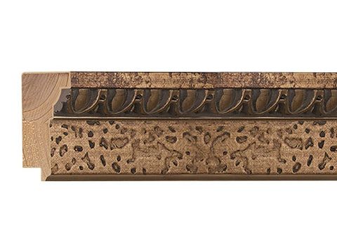 Gemini Wood Moulding - ANTIQUE SILVER GRAY WASH