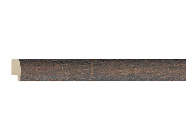 Gemini Wood Moulding - DISTRESSED WALNUT/GOLD