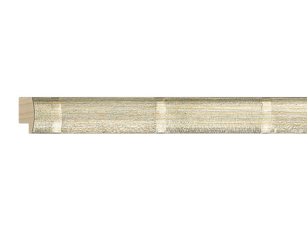 Gemini Wood Moulding - SILVER W/SOFT GOLD HIGHLIGHT