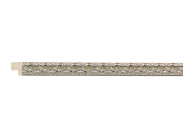 Gemini Wood Moulding - ANTIQUE SILVER ORNATE