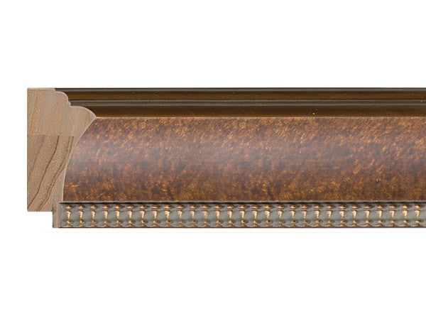 Gemini Wood Moulding - ANTIQUE GOLD/BR SCR/GRAY