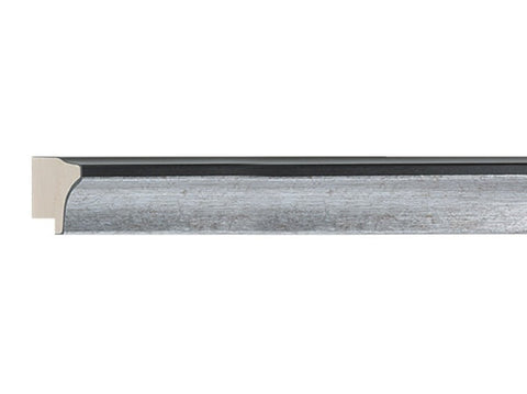 Gemini Wood Moulding - SILVER PANEL/BLACK BACK