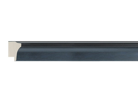 Gemini Wood Moulding - BLUE PANEL/BLACK BACK