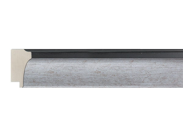 Gemini Wood Moulding - SILVER PANEL/BLACK BACK