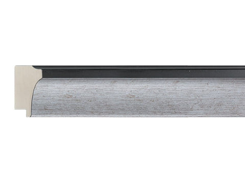 Gemini Wood Moulding - SILVER PANEL/BLACK BACK