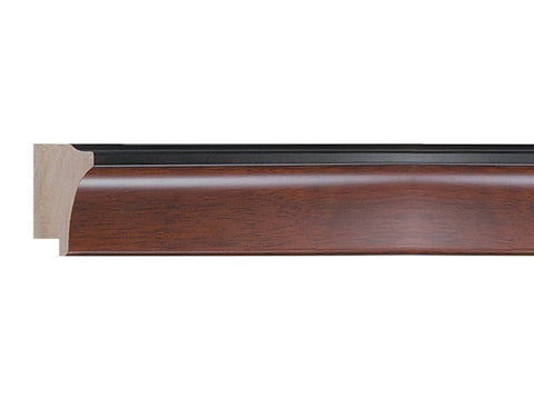 Gemini Wood Moulding - WALNUT PANEL/BLACK BACK