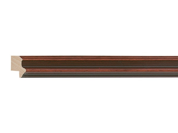 Gemini Wood Moulding - TWO TONE WALNUT