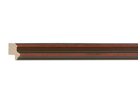 Gemini Wood Moulding - TWO TONE WALNUT