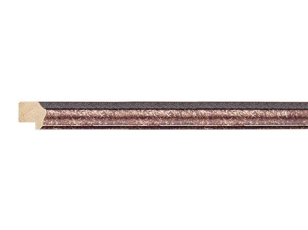 Gemini Wood Moulding - ANTIQUE SILVER/BROWN/SCROLL