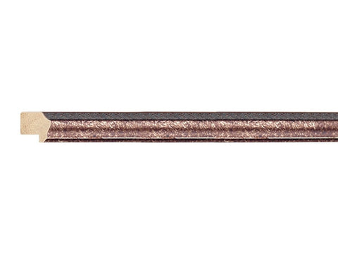 Gemini Wood Moulding - ANTIQUE SILVER/BROWN/SCROLL