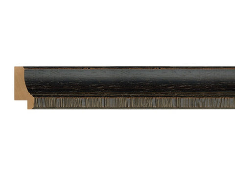 Gemini Wood Moulding - ANTIQUE BLACK