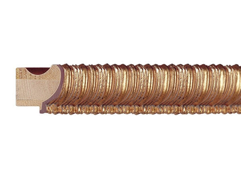 Gemini Wood Moulding - OXIDIZED SILVER