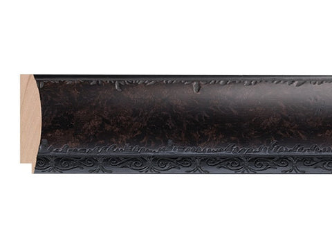 Gemini Wood Moulding - CHARCOAL BURL