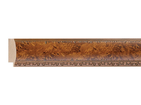 Gemini Wood Moulding - FRUITWOOD BURL