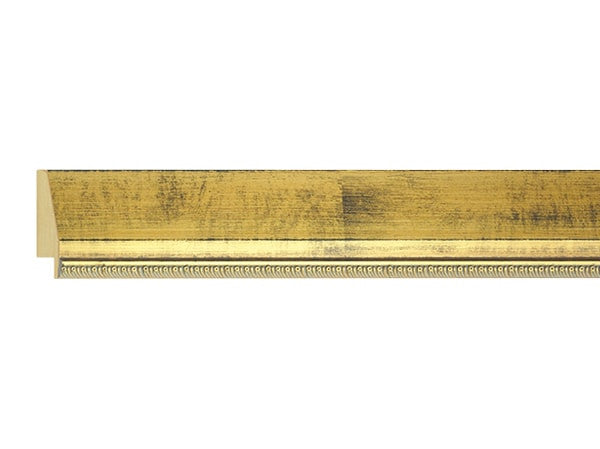 Gemini Wood Moulding - GOLD/BLUE UNEVEN