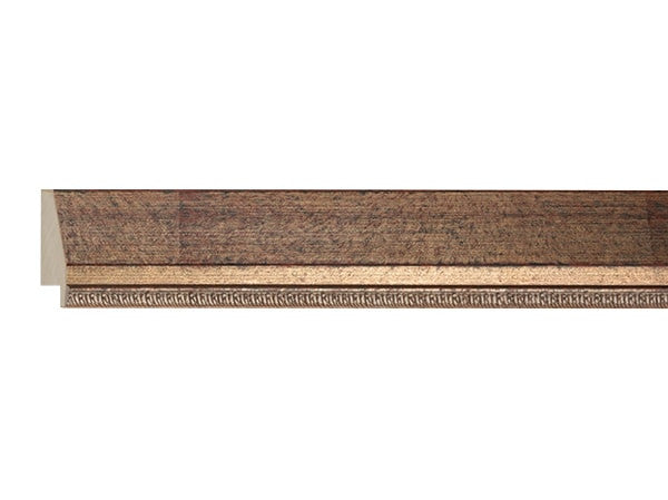 Gemini Wood Moulding - ACID GOLD/SILVER
