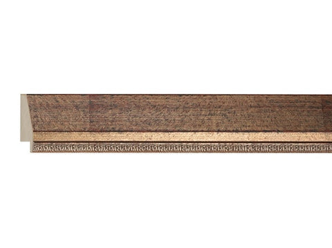 Gemini Wood Moulding - ACID GOLD/SILVER