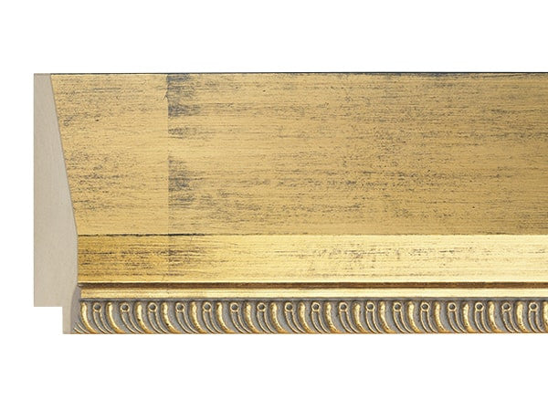 Gemini Wood Moulding - GOLD/BLUE UNEVEN