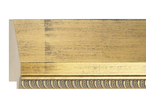Gemini Wood Moulding - GOLD/BLUE UNEVEN