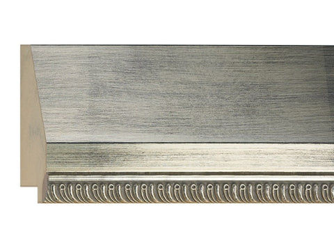 Gemini Wood Moulding - SILVER/BLUE UNEVEN
