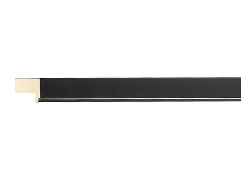 Gemini Wood Moulding - FACE/BLACK CAP 1 1/2