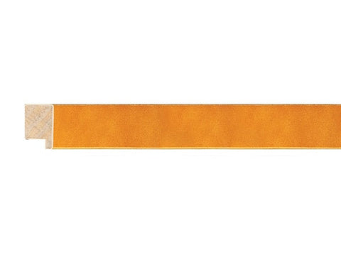 Gemini Wood Moulding - ORANGE PEBBLED FLAT