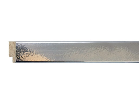 Gemini Wood Moulding - Mottled Silver
