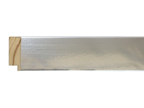 Gemini Wood Moulding - Mottled Silver