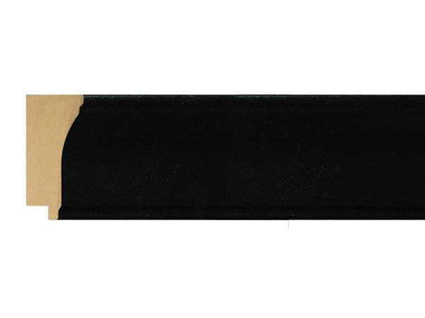 Gemini Wood Moulding - MDF BLACK LEATHER