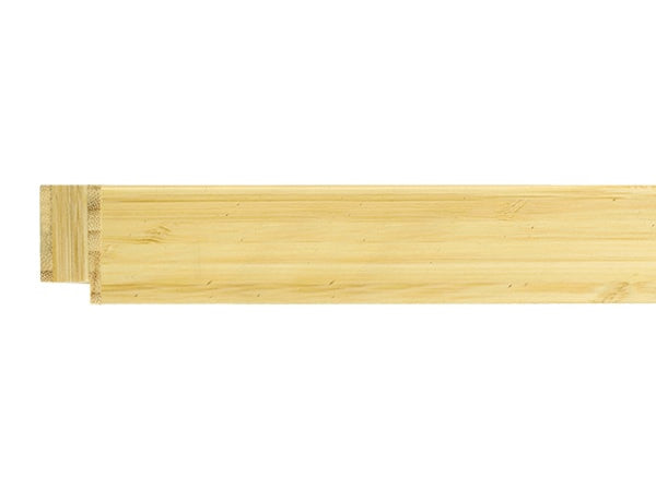 Gemini Wood Moulding - BAMBOO NATURAL ON LIGHT  