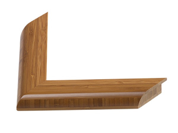 Gemini Wood Moulding - BAMBOO ROUNDED EDGE CARAMELIZED 