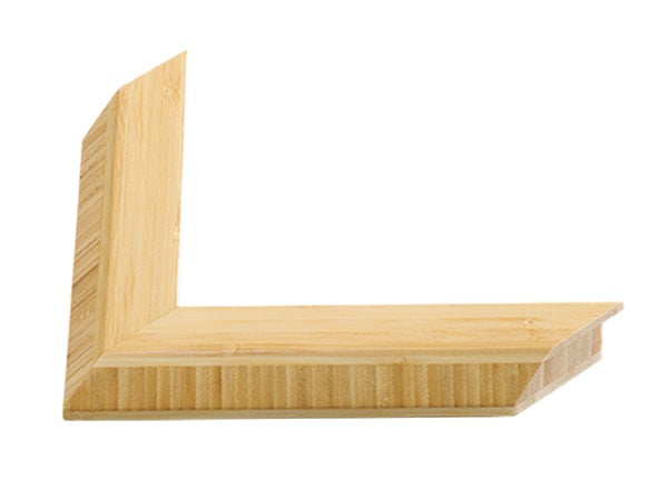 Gemini Wood Moulding - BAMBOO  BEVEL EDGE NATURAL