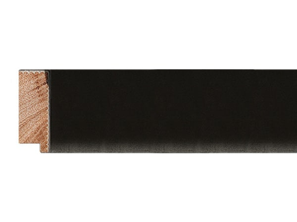 Gemini Wood Moulding - BLACK W/SILVER