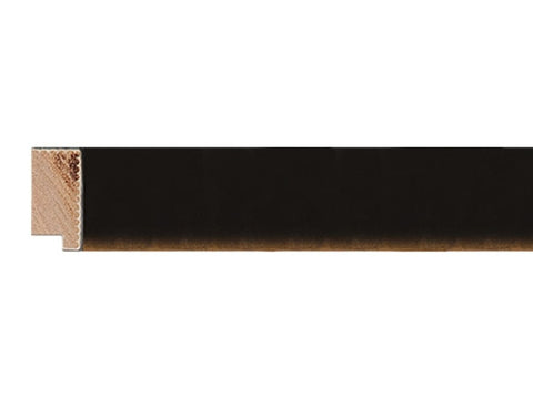 Gemini Wood Moulding - BLACK W/GOLD