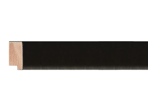 Gemini Wood Moulding - BLACK W/SILVER