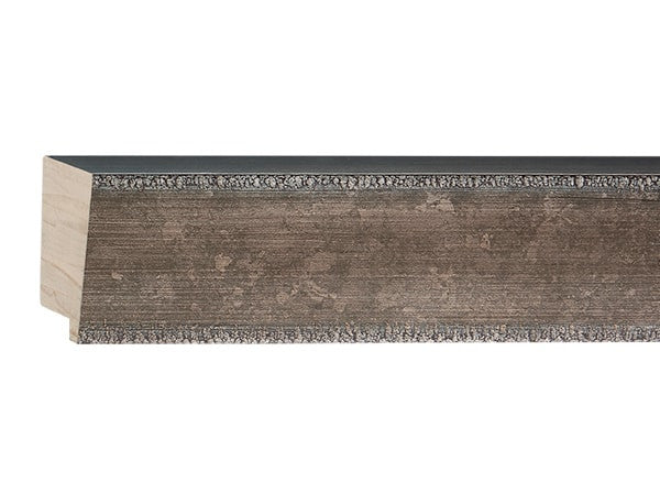 Gemini Wood Moulding - TARNISH SILVER