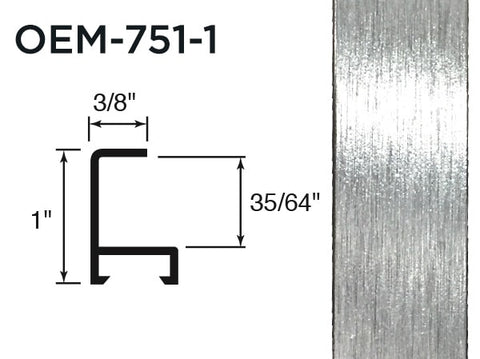 Gemini Metal Moulding - Silver