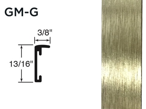 Gemini Metal Moulding - Brite Gold