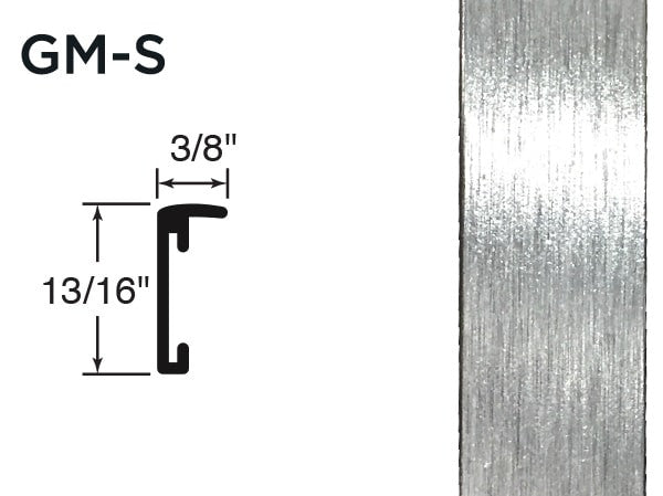 Gemini Metal Moulding - Brite Silver