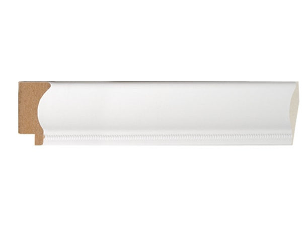 Gemini Wood Moulding - WHITE W/BEADED EDGE