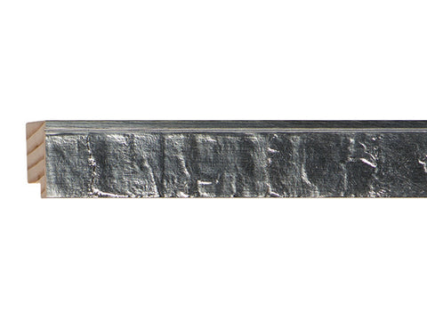 Fotiou Wood Moulding -  ORNATE BRIGHT SILVER LEAF