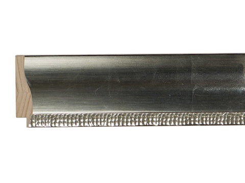 Fotiou Wood Moulding - ORNATE BRIGHT SILVER LEAF