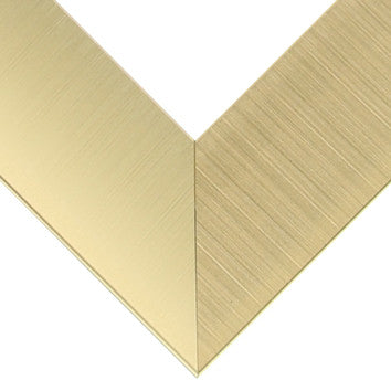 Nielsen Metal Moulding - FROSTED GOLD 