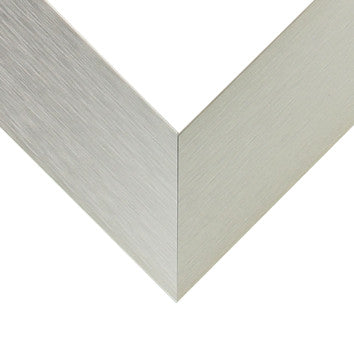 Nielsen Metal Moulding - BRUSHED GERMAN SILVER