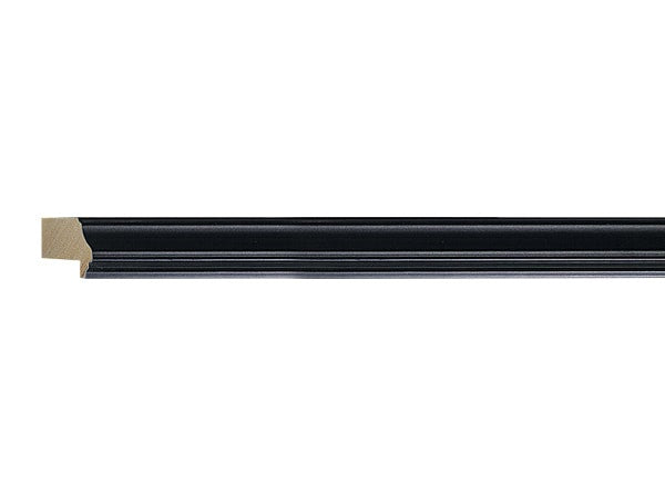 Gemini Wood Moulding - STAINED BLACK CAP