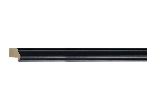Gemini Wood Moulding - STAINED BLACK CAP